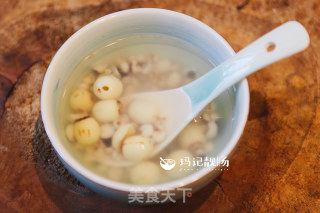 Lotus Seed Longan Porridge recipe