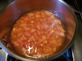 Tomato Shrimp Lump Soup recipe