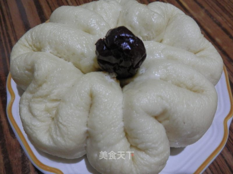 【kaifeng】chinese New Year Steamed Buns-eight-petal Jujube Flower recipe