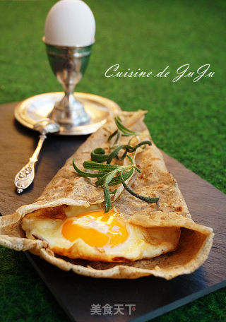 Egg Bacon Crepes recipe
