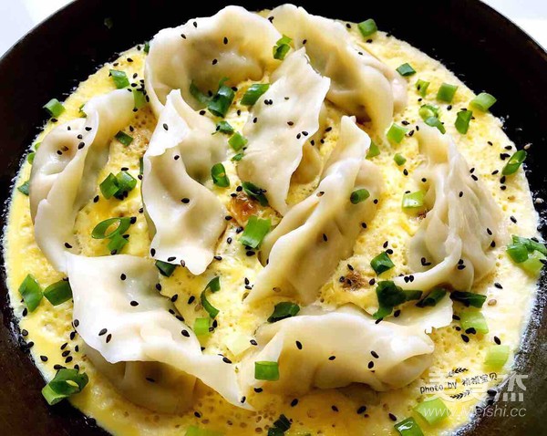 Fried Egg Dumplings recipe