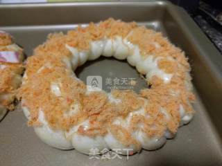 #aca烤明星大赛# Pork Floss and Bacon Bread recipe