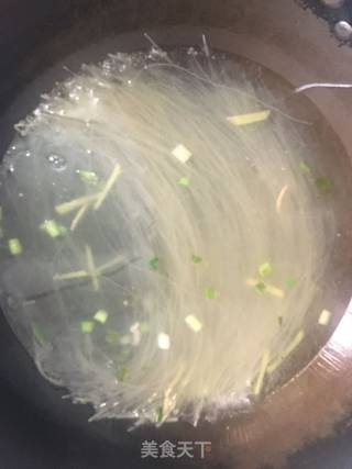 Spinach Stewed Vermicelli recipe