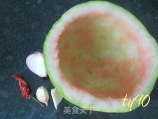 Cold Watermelon Peel recipe