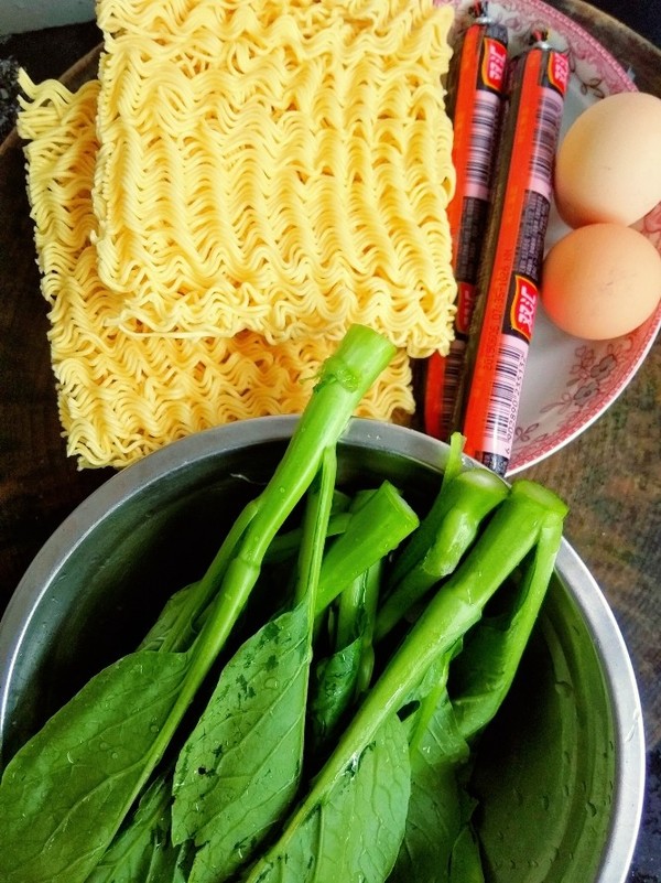 Assorted Fried Noodles recipe