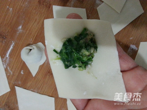 Cabbage Meat Wonton recipe