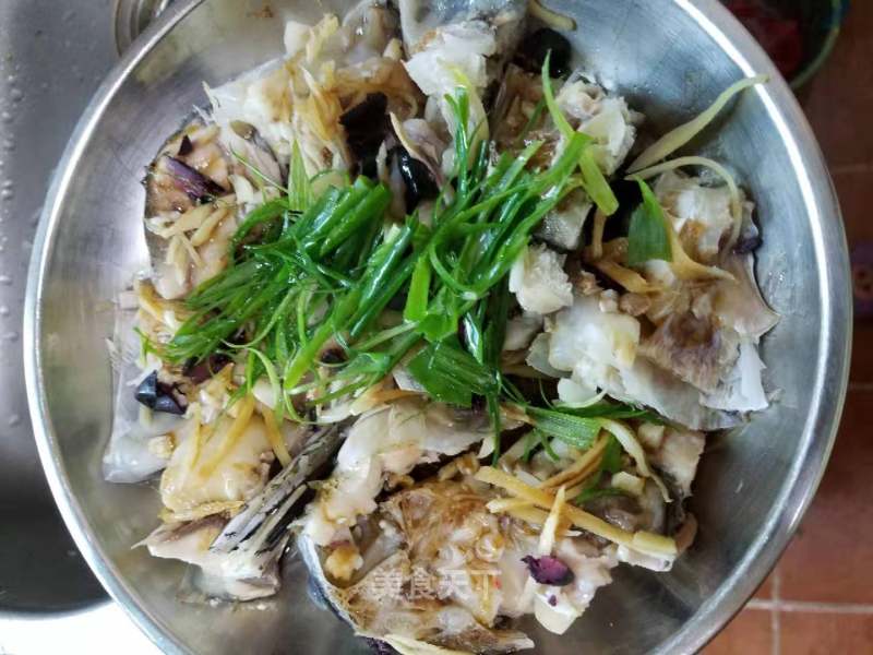 Steamed Fish Head with Lam Jiao recipe