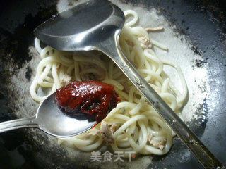 Spicy Fried Udon Noodles recipe