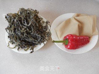 Tofu Skin Kelp Shreds recipe