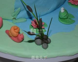 Leisure Holiday Fondant Cake recipe