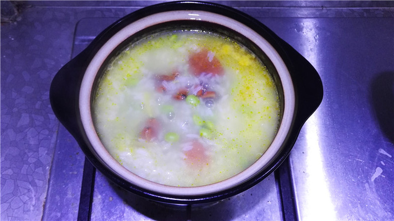 Nutritious and Delicious Edamame Rice and Crab Porridge recipe