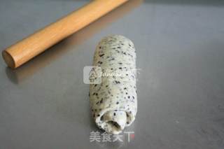 #aca烤明星大赛#black Sesame Toast (medium Species) recipe