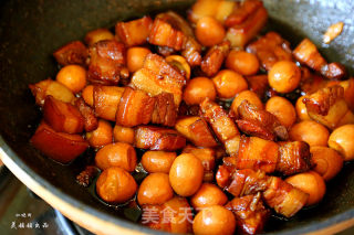 Braised Pork with Quail Eggs recipe