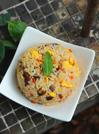 Golden Fried Rice with Xo Sauce
