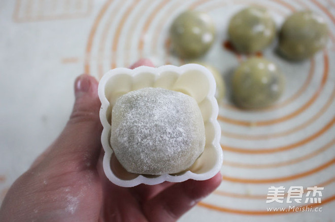 Red Bean Paste Mooncake recipe