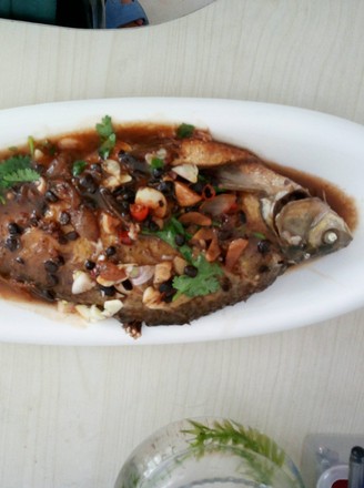 Braised Fish in Black Bean Sauce recipe