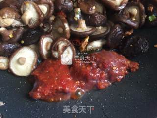 Spicy Braised Shiitake Mushrooms recipe