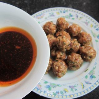 Pouring Meatballs recipe