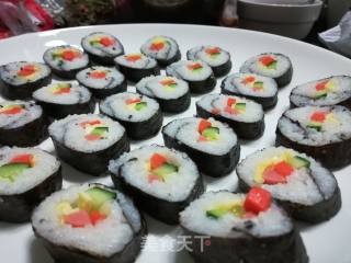 Sushi (with Method of Making Sushi Vinegar) recipe