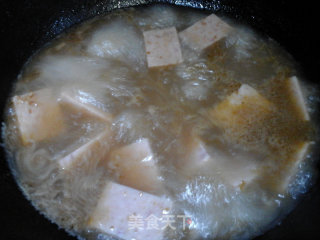 Spinach Vermicelli Soup recipe