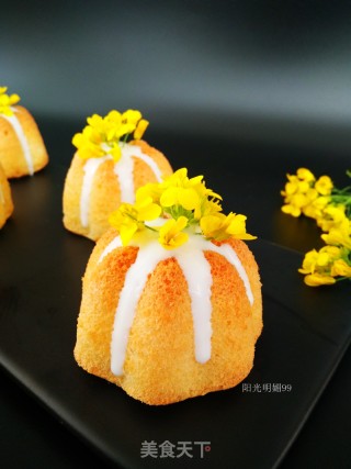 #四session Baking Contest and is Love to Eat Festival# Mini Flower Cakes recipe