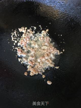 Stir-fried Peas with Pickled Vegetables and Minced Meat recipe