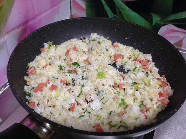 Assorted Fried Rice with Soy Sauce recipe