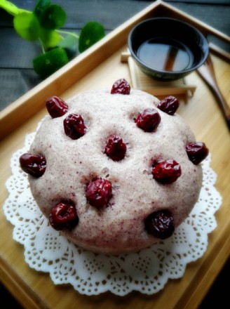 Red Dates and Black Rice Cake recipe