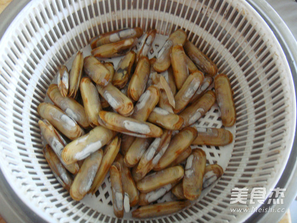 Wine Razor Clam recipe