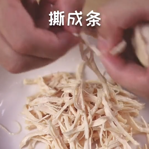 Chicken Shredded Noodles recipe