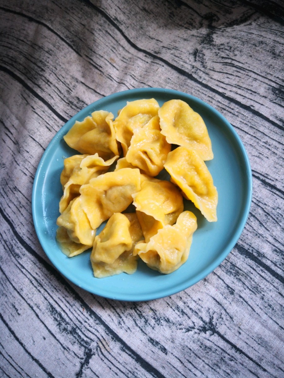 Pumpkin Noodle Dumplings recipe