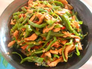 Stir-fried Pork with Green Pepper recipe