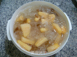 Raisin Cantaloupe Tremella recipe