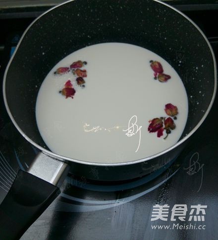 Rose Double Skin Milk recipe