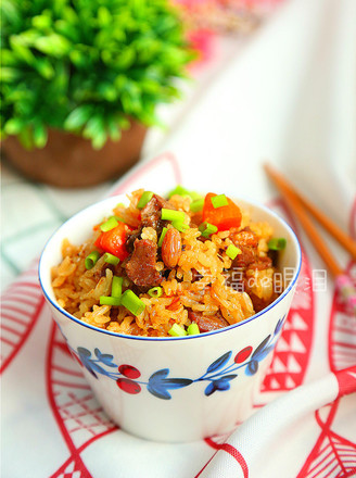 Rice Cooker Version of Xinjiang Hand Pilaf recipe