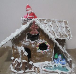 Christmas Gingerbread House Cookies Can Also be Used to Build Houses and Give Children Christmas Surprises recipe