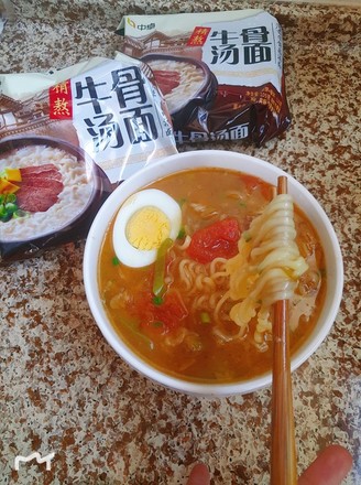 #中卓牛骨汤面#beef Noodles recipe