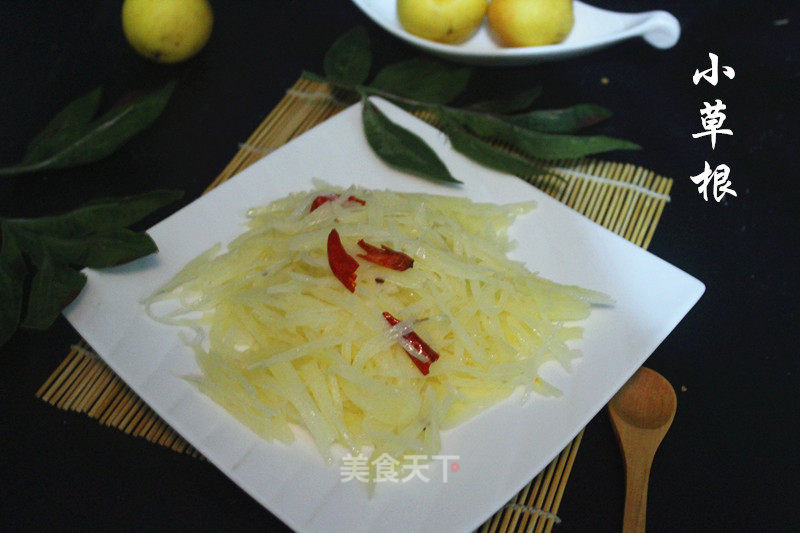 Homemade Hot and Sour Potato Shreds recipe