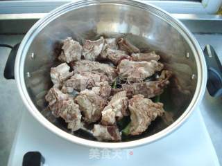 Yam Pork Ribs Soup recipe