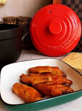 Grilled Chicken Wings in Casserole