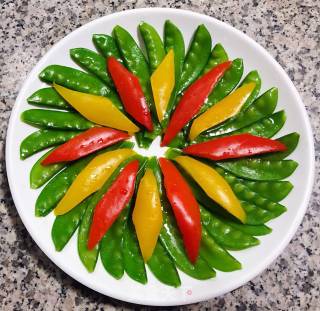 Seasoned Vegetables with Snow Peas#快手素菜# recipe