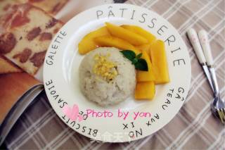 Mango Sticky Rice with Coconut Milk recipe