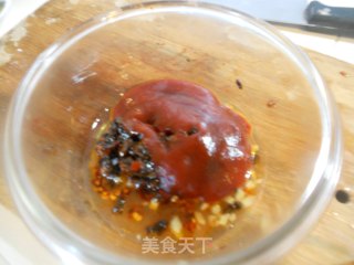 Microwave Food---steamed Pork Ribs with Lotus Leaf Black Bean Sauce recipe