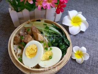 Steamed Hor Fun with Pork Ribs recipe