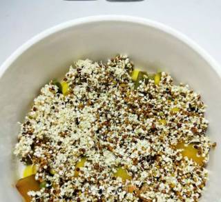 Steamed Quinoa with Mixed Vegetables recipe