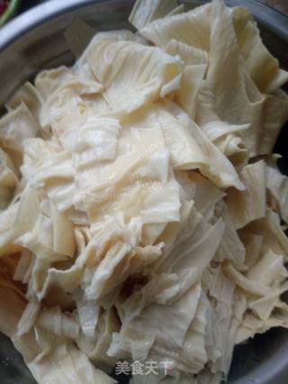 Fried Yuba with Tomatoes recipe