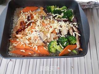 Cheese Pork Chop Rice recipe