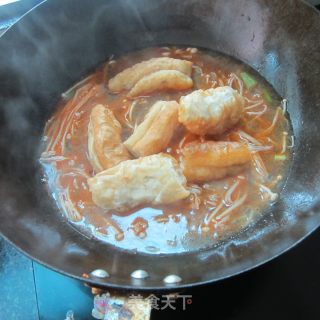 Fritters Enoki Mushroom Soup recipe