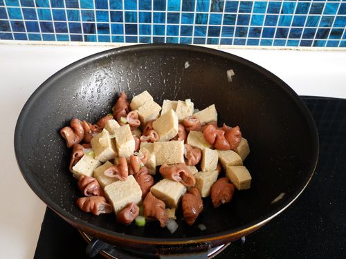 Frozen Tofu Roasted Large Intestine recipe