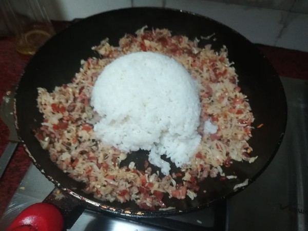 Dried Radish Fried Rice recipe
